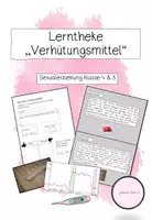 Vorschau - Arbeitsblätter - Lerntheke: "Verhütungsmittel" - Deckblatt