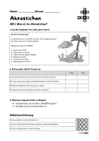 Vorschau - Unterrichtsreihen - Akrostichon schreiben - Selbstlernpfad für den offenen Unterricht - Seite 2