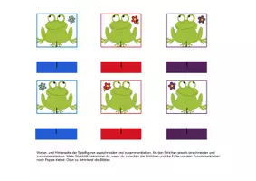 Vorschau - Spiele - Frosch-Spiel Rund um den Teich, Frösche, Spiel - Seite 3