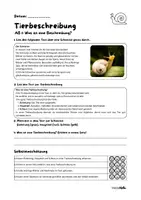 Vorschau - Unterrichtsreihen - Tierbeschreibung schreiben - Selbstlernpfad für den offenen Unterricht - Seite 2