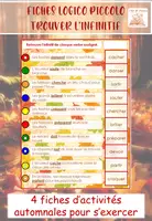Aperçu - Cartes d'exercices - Logicos des verbes à l'infinitif - Page de couverture