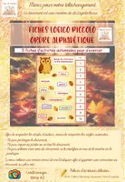 Aperçu - Apprentissages en autonomie - Logicos de l'ordre alphabétique - Page 1