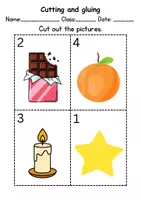 Vorschau - Arbeitsblätter - Cut & Glue: Nikolaus / Nicholas - Englisch - Seite 3