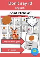 Vorschau - Unterrichtsreihen - Materialpaket - Reden / Sprechen / Speaking / Talking - Nikolaus / Nicholas - Englisch - Seite 1
