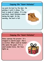 Vorschau - Unterrichtsreihen - Copy card index / Abschreibkarten: Nikolaus / Nicholas - Englisch - Seite 2