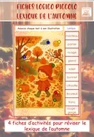 Aperçu - Apprentissages en autonomie - Logicos du lexique de l'automne - Page de couverture
