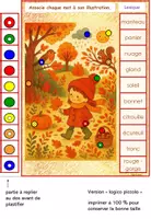Aperçu - Apprentissages en autonomie - Logicos du lexique de l'automne - Page 2