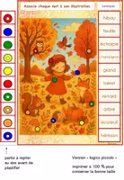 Aperçu - Apprentissages en autonomie - Logicos du lexique de l'automne - Page 3