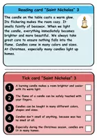 Vorschau - Arbeitsblätter - Reading task cards: Nikolaus / Nicholas - Englisch (Wendekarten) - Seite 3