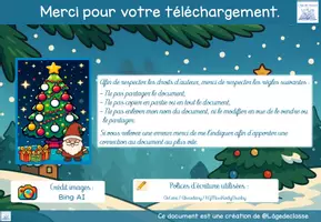 Aperçu - Apprentissages en autonomie - Cherche les mots de Noël dans le dictionnaire - Page 3