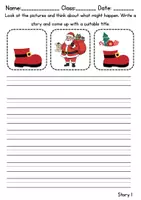Vorschau - Unterrichtsreihen - Nikolaus / Nicholas: word story / Reizwortgeschichten (Englisch) - Seite 1