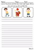 Vorschau - Unterrichtsreihen - Nikolaus / Nicholas: word story / Reizwortgeschichten (Englisch) - Seite 3
