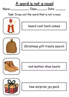 Vorschau - Arbeitsblätter - Nikolaus / Nicholas: Nouns verbs adjectives - 13 Arbeitsblätter zu Wortarten (Englisch) - Seite 3