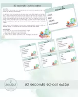 Voorbeeld - 30 seconds school editie - Voorblad