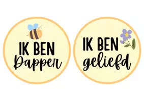 Voorbeeld - spiegelkaartjes thema bijtjes - Pagina 2