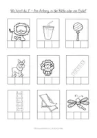 Vorschau - Arbeitsblätter - Arbeitsblätter zum Buchstaben Ll in Druckschrift für den Schreiblehrgang - Seite 3