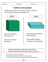 Vorschau - Unterrichtsreihen - Geometrische Körper - Mathematik (3-4. Klasse) - Seite 2
