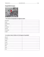 Vorschau - Arbeitsblätter - Europa – Materialpaket - Seite 1