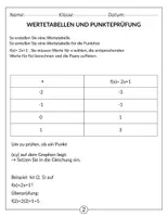 Vorschau - Unterrichtsreihen - Lineare Funktion und deren Graphen - Mathematik (8-9. Klasse) I Materialpaket - Seite 2