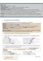 Vorschau - Arbeitsblätter - Adjectives and Adverbs - Englisch / 7.-9. Klasse - Seite 1