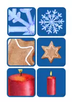 Vorschau - Bildkarten - Freebie Winter Set - Paarsuche und Würfel-Puzzles - Seite 2