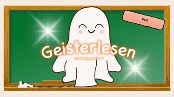 Vorschau - Präsentationen/Tafelbilder - Geisterlesen: Blitzlesen - zweisilbige Wörter (3 Tempi + PDF) - Seite 3