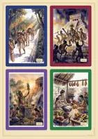 Vorschau - Bildkarten - Die Maya-Hochkultur – Lernkarten – Hochkulturen der Kontinente (Montessori) - Seite 1