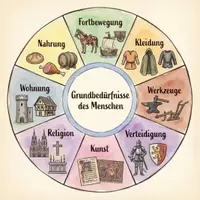 Vorschau - Bildkarten - Das mittelalterliche Europa – Lernkarten – Hochkulturen der Kontinente (Montessori) - Seite 3