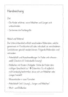 Vorschau - Stundenentwürfe - Körper Jungen Mädchen Geschlecht Unterrichtseinheit - Seite 2