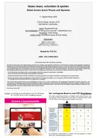 Vorschau - Arbeitsblätter - Noten lesen schreiben und spielen | Notenlehre, Violinschlüssel, Vorzeichen, Stammnoten, Notenrätsel, Musizieren, Glockenspiel, Differenzierung | Musik Sekundarstufe I Klasse 5-10 Lösungen - Seite 1