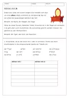 Vorschau - Arbeitsblätter - Wörter mit ie - Arbeitsblatt mit Übungen - Deckblatt