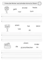 Vorschau - Spiele - Sommer Deutsch Klasse 1 und 2, Materialpaket, Growing Bundle - Seite 2