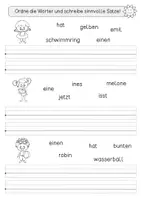 Vorschau - Spiele - Sommer Deutsch Klasse 1 und 2, Materialpaket, Growing Bundle - Seite 3