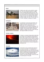 Vorschau - Unterrichtsreihen - Natural Disasters: Reading and Writing (English) - Seite 1