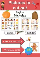 Vorschau - Arbeitsblätter - Vokabelbilder: Nikolaus / Nicholas - Bildkarten Englisch - Deckblatt