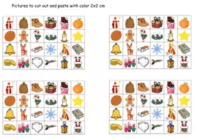 Vorschau - Arbeitsblätter - Vokabelbilder: Nikolaus / Nicholas - Bildkarten Englisch - Seite 2