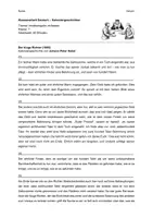 Vorschau - Klassenarbeiten - Kalendergeschichten Klasse 7 | Klassenarbeit - Seite 1