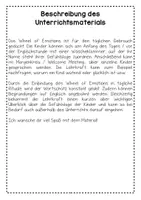 Vorschau - Fördermaterial/Inklusion - Wheel of Emotions - Seite 1