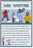 Vorschau - Arbeitsblätter - Materialpaket "Der Winter" DaZ / DaF / Deutsch - Seite 2