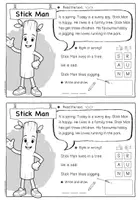 Vorschau - Arbeitsblätter - Stick Man | Literacy Activities | Übungsheftchen | Englisch - Seite 3