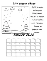 Aperçu - Matériel pour travaux manuels / dessin - Calendrier de Dessin Guidé 2026 - Page 2