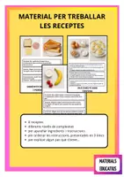 Vista previa - Tarjetas / Manipulativos - RECEPTES - TEXT INSTRUCTIU - Portada