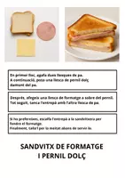 Vista previa - Tarjetas / Manipulativos - RECEPTES - TEXT INSTRUCTIU - página 3