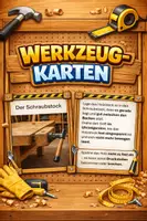Vorschau - Spiele - Werkzeugkarten Holz: Anleitung & Profi-Tipps - Deckblatt