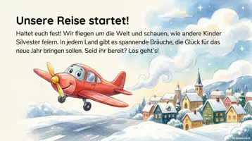 Vorschau - Präsentationen/Tafelbilder - Silvester - Eine Reise um die Welt - Seite 1
