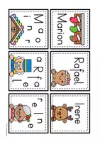 Vorschau - Spiele - Lesespiel: Schüttelwörter - Weihnachtsedition (1. Schulstufe) - Seite 3