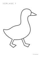 Vorschau - Mal- und Bastelvorlagen - Kunstprojekt: Martinsgänse - Seite 3