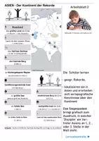 Vorschau - Arbeitsblätter - Topografie ASIEN - Seite 3