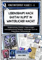 Vorschau - Unterrichtsreihen - Kunst "Weihnachten und Winter" wachsendes Materialpaket - Grundschule Klasse 1 bis 4 - Seite 1
