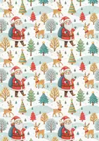 Vorschau - Arbeitsblätter - Number Boardgame - Nikolaus / Nicholas - Wortschatzspiel Englisch - Seite 2